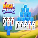 Kings and Queens Solitaire TriPeaks